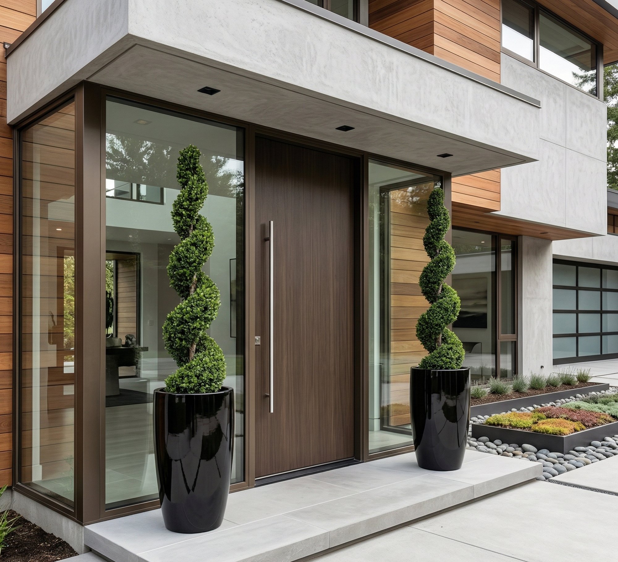 The Spiral Topiary Grand Entrance