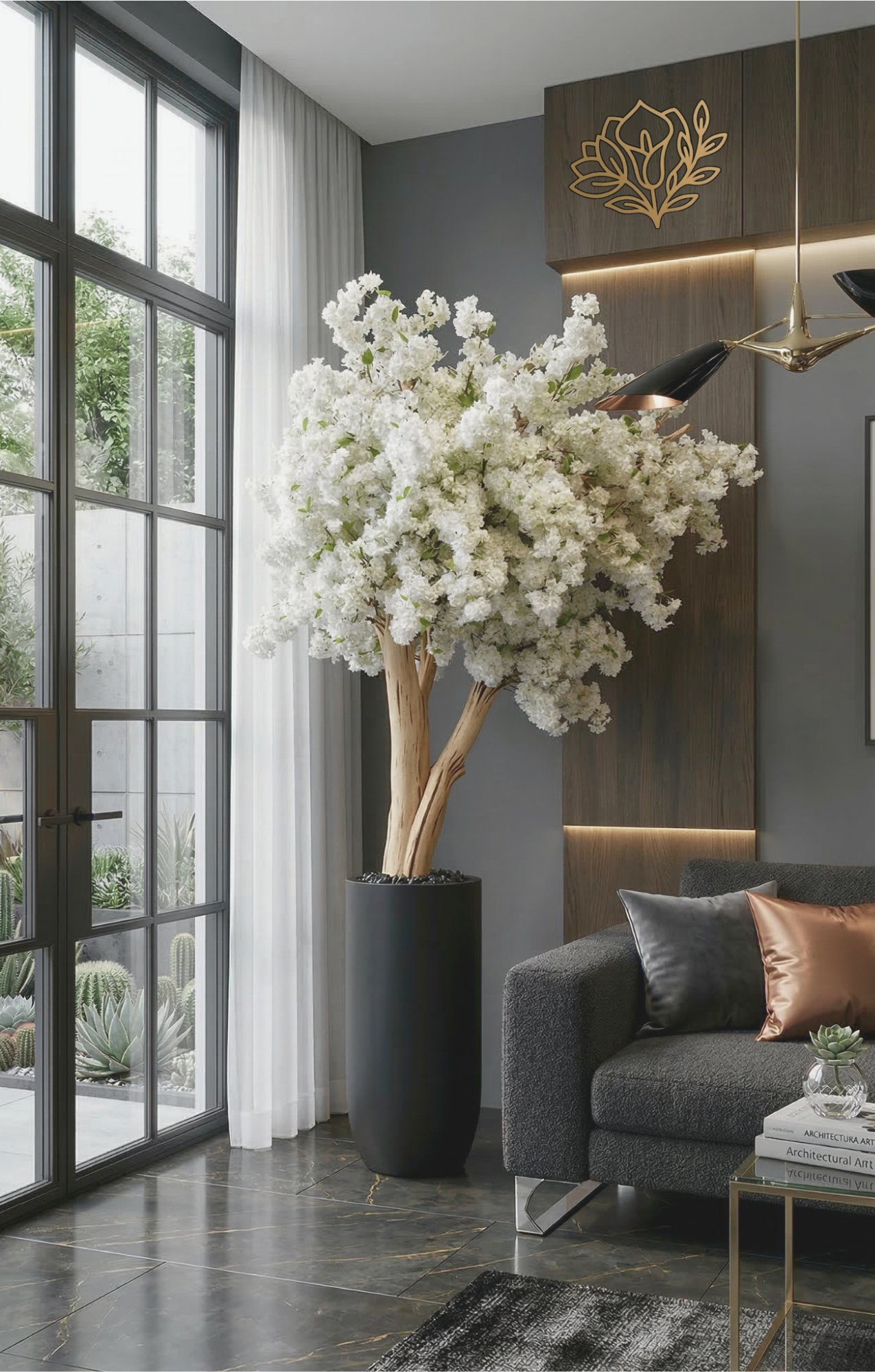 The Imposing White Blossom